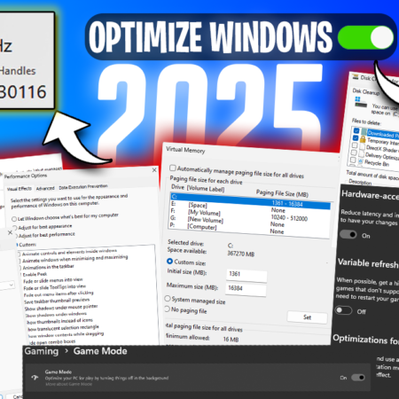 The BEST Windows PC OPTIMIZATION Guide You Will Need In 2025 The BEST Windows PC OPTIMIZATION Guide You Will Need In 2025