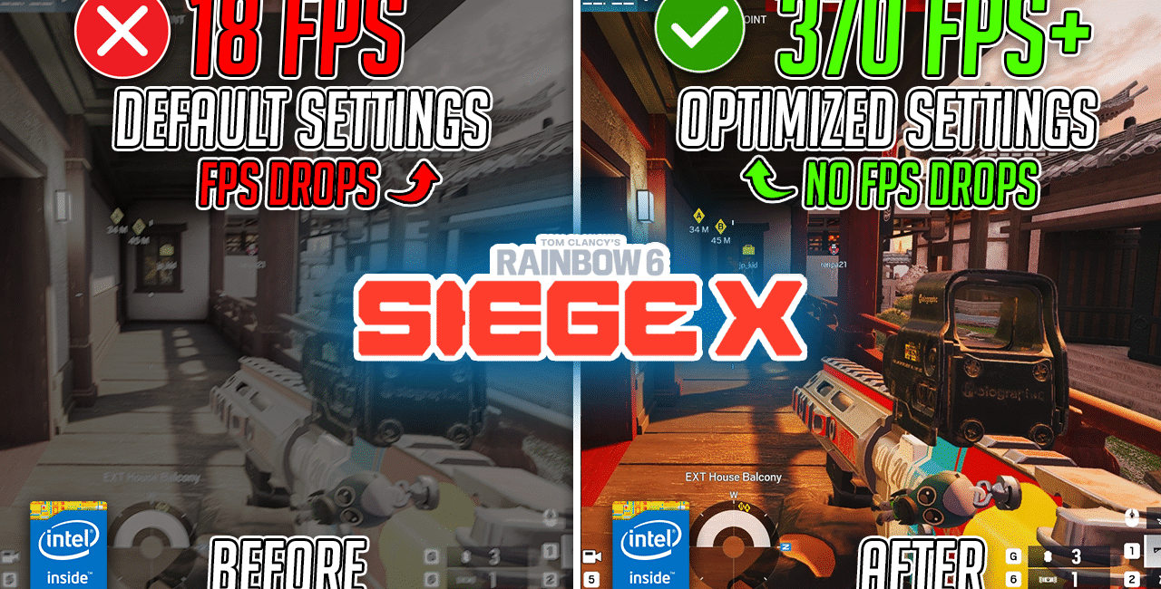 Rainbow Six: Siege X – Best PC Settings to BOOST FPS, Fix Lags & Stutter on ANY PC ✅