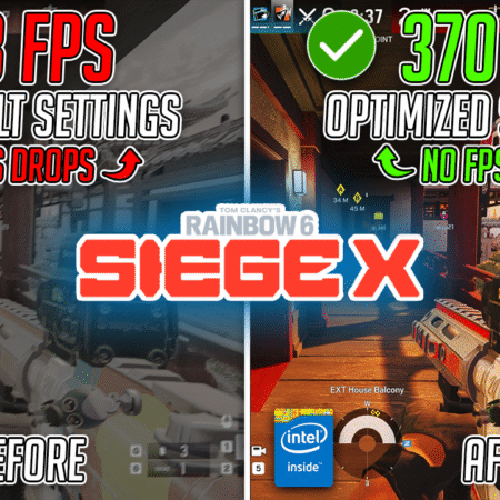 Rainbow Six: Siege X – Best PC Settings to BOOST FPS, Fix Lags & Stutter on ANY PC ✅