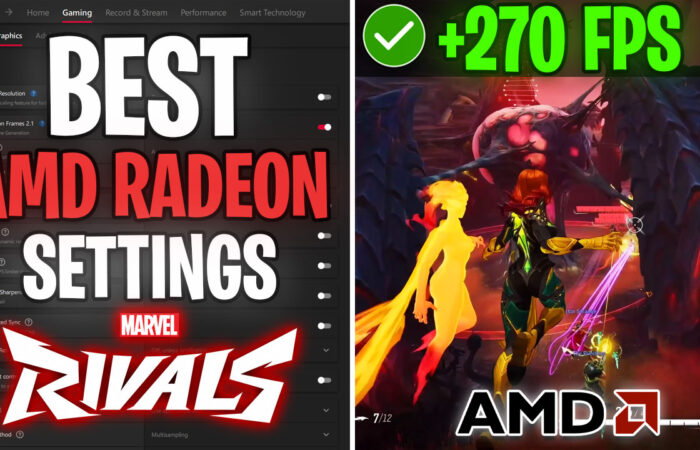 Marvel Rivals – BEST AMD Radeon Settings for MAX FPS & Smooth Gameplay in 2025! 🔧📈