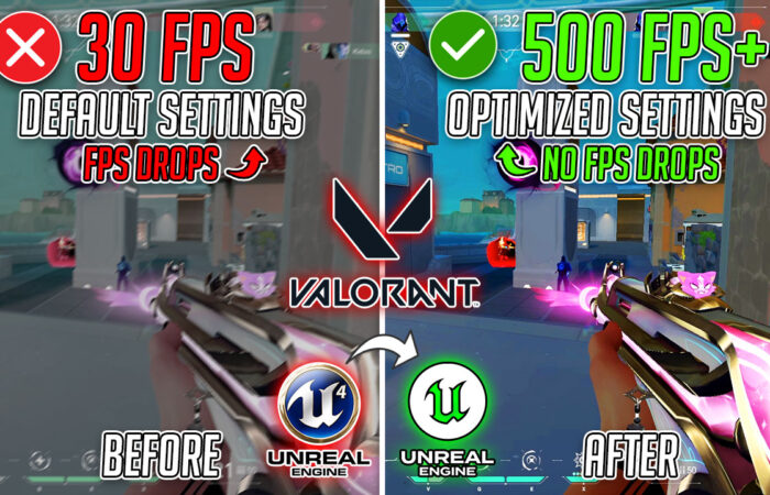 How to Fix Crashing , Lags & FPS Drops in Valorant (Unreal Engine 5 Update)🔧📈