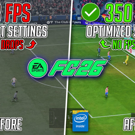 BEST PC Optimization Settings Guide For EA SPORTS FC 26🔧| Max FPS on ANY PC