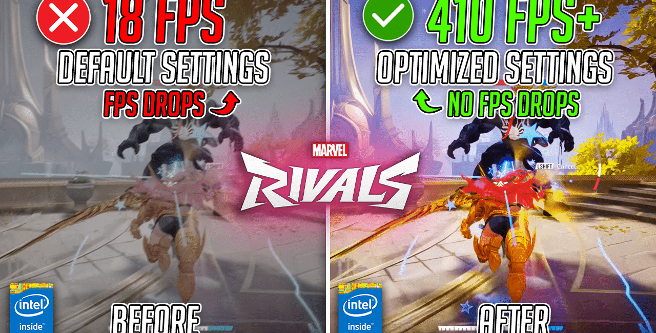 Marvel Rivals – How to Boost FPS, Fix FPS Drops & Stutter on ANY PC in Season4📈