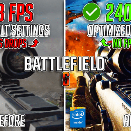 Battlefield 6 – Fix FPS Drops, Stutters & Lags with BEST SETTINGS on ANY PC📈 Battlefield 6 – Fix FPS Drops, Stutters & Lags with BEST SETTINGS on ANY PC📈