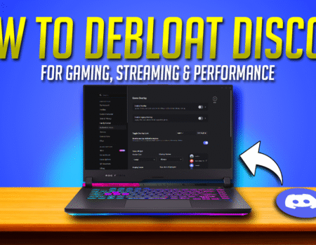 Debloat & Optimize Discord for Gaming & Streaming – Fix Lags, Stutters and Performance Issues⚙️
