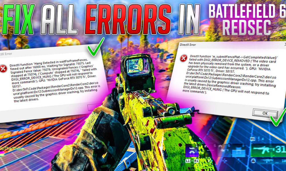 Battlefield 6: Redsec – Fix Crashing, DX12 Errors & All Major Issues 🔧 | Ultimate Fix Guide 2025