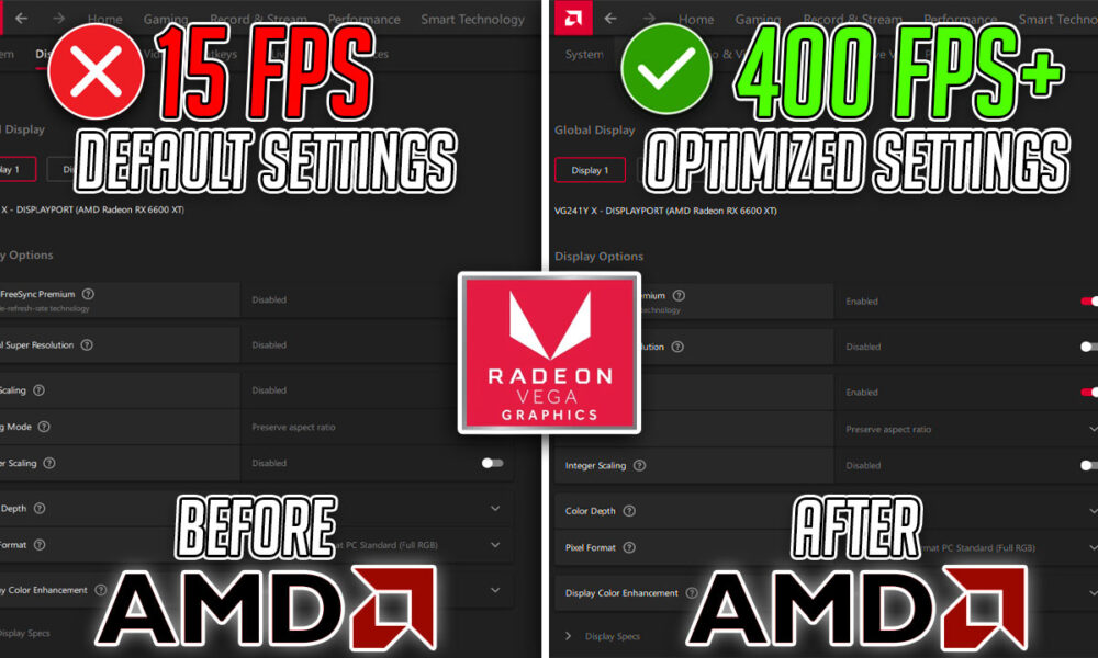AMD Radeon Vega 8 Best Settings for Gaming & Performance in 2026📈| AMD Integrated Graphics