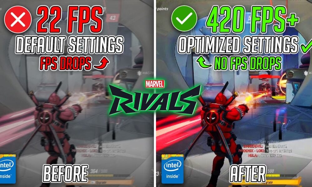 Marvel Rivals – Best Settings for MAX FPS in Season 6 on ANY PC📈