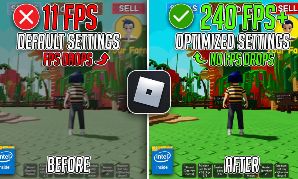 ROBLOX – BEST PC Settings to BOOST FPS, Fix Lags & Stutter in 2026📈