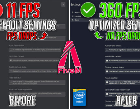 FiveM – How to BOOST FPS & Fix FPS Drops on ANY PC 📈 | BEST FiveM Settings for Smooth FPS