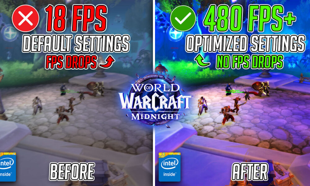 World of Warcraft: Midnight – BEST PC Settings to FIX FPS Drops, Lags, Stutter & Delay on ANY PC 📈