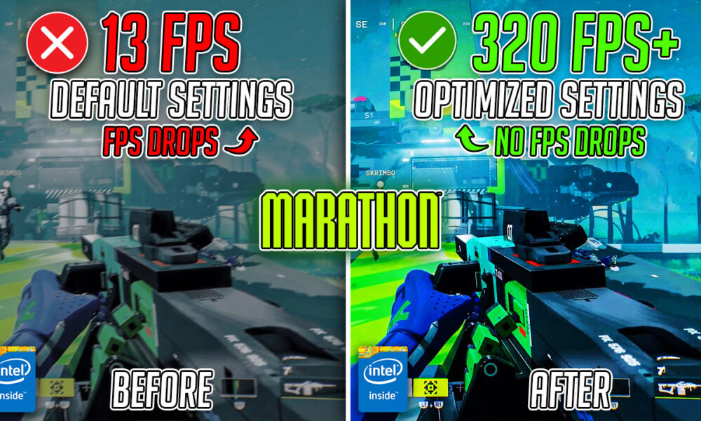 Marathon – Best PC Settings to Fix FPS Drops, Lags, Stutter & Input Delay on ANY PC🔧