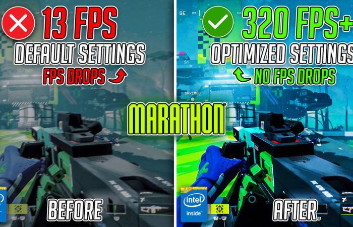 Marathon – Best PC Settings to Fix FPS Drops, Lags, Stutter & Input Delay on ANY PC🔧