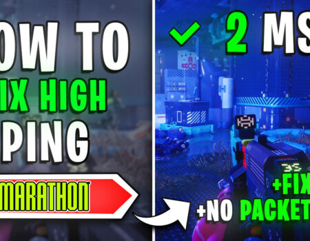 Marathon – Fix High Ping, Packet Loss, Delay & Jitters on ANY PC📈