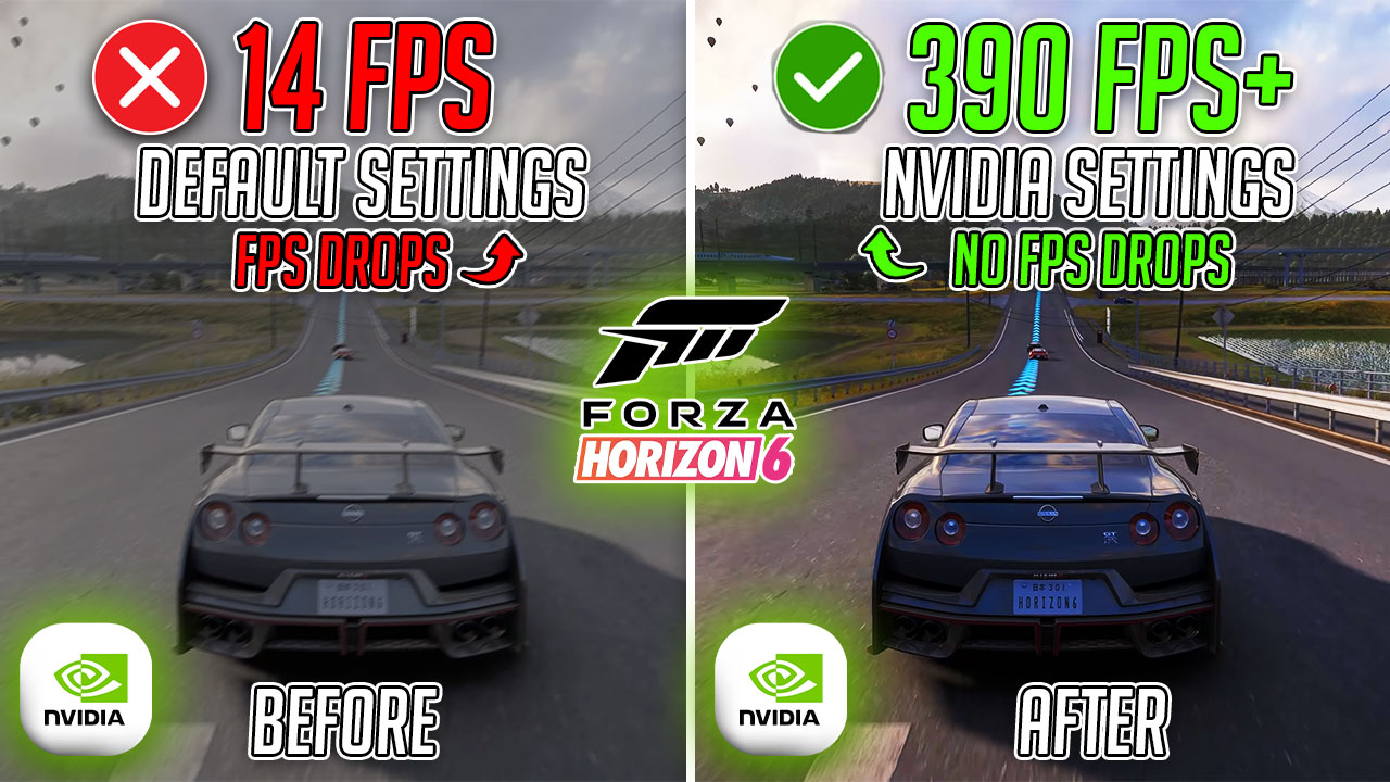 Forza Horizon 6 – BEST NVIDIA Control Panel Settings for MAX FPS on ANY PC 📈