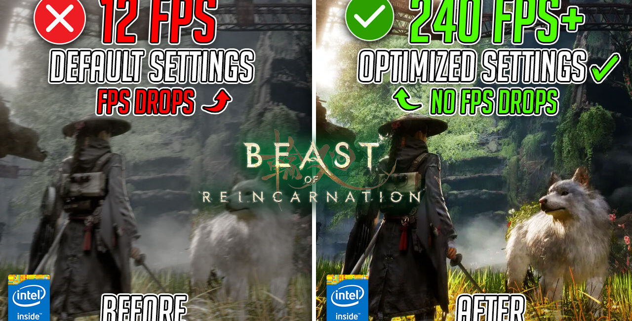 Beast of Reincarnation – Best PC Settings to FIX Lags, FPS Drops & Stutters on ANY PC📈