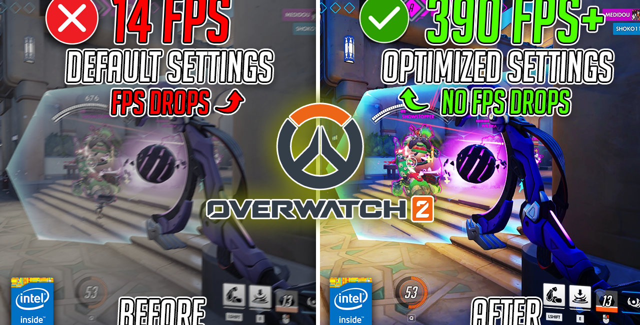 Overwatch – BEST PC Settings to BOOST FPS, Fix Lags & Stutter on ANY PC in Season 5 📈
